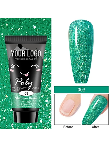 glitter color gel manufacturers